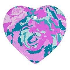 Abstract Art Ornament (heart) by ValentinaDesign