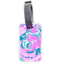 Abstract Art Luggage Tags (one Side)  by ValentinaDesign