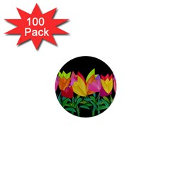 Tulips 1  Mini Magnets (100 Pack)  by ValentinaDesign