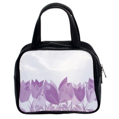 Tulips Classic Handbags (2 Sides) by ValentinaDesign