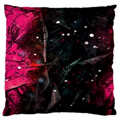 Abstract Design Large Flano Cushion Case (one Side) by ValentinaDesign