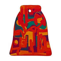 Abstract Art Ornament (bell) by ValentinaDesign