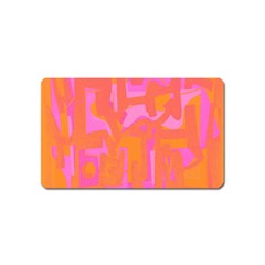 Abstract Art Magnet (name Card) by ValentinaDesign