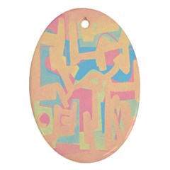 Abstract art Ornament (Oval)