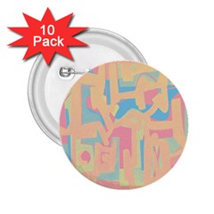 Abstract art 2.25  Buttons (10 pack) 
