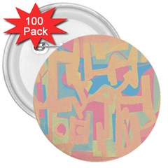 Abstract art 3  Buttons (100 pack) 