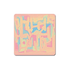 Abstract art Square Magnet