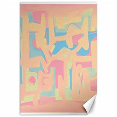 Abstract art Canvas 12  x 18  