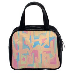 Abstract art Classic Handbags (2 Sides)