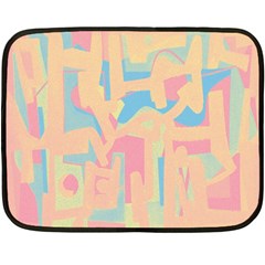 Abstract art Double Sided Fleece Blanket (Mini) 