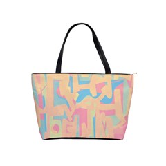 Abstract art Shoulder Handbags