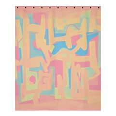 Abstract art Shower Curtain 60  x 72  (Medium) 