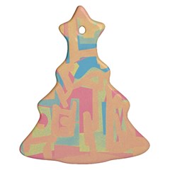 Abstract art Christmas Tree Ornament (Two Sides)