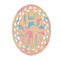 Abstract art Ornament (Oval Filigree)