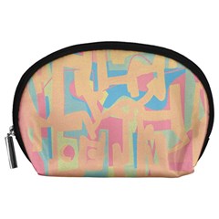 Abstract Art Accessory Pouches (large)  by ValentinaDesign