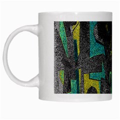 Abstract Art White Mugs by ValentinaDesign