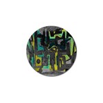 Abstract art Golf Ball Marker (4 pack) Front