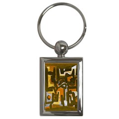 Abstract Art Key Chains (rectangle)  by ValentinaDesign