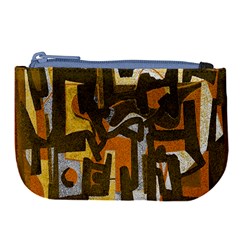 Abstract Art Large Coin Purse by ValentinaDesign