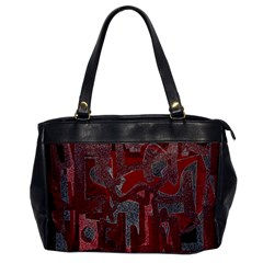 Abstract Art Office Handbags by ValentinaDesign