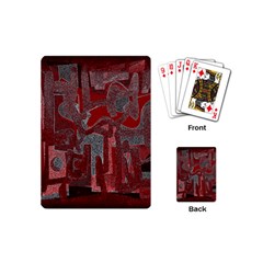 Abstract Art Playing Cards (mini)  by ValentinaDesign