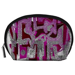 Abstract Art Accessory Pouches (large)  by ValentinaDesign