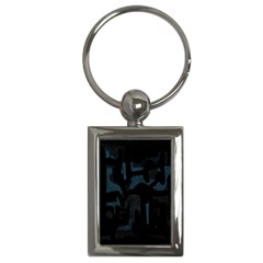 Abstract Art Key Chains (rectangle) 