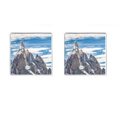 Cerro Torre Parque Nacional Los Glaciares  Argentina Cufflinks (square) by dflcprints