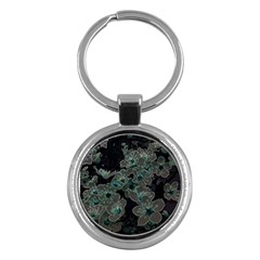 Glowing Flowers In The Dark C Key Chains (Round) 