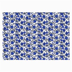 Roses Pattern Large Glasses Cloth