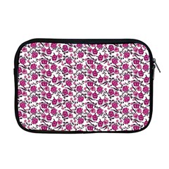 Roses Pattern Apple Macbook Pro 17  Zipper Case