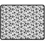 Roses pattern Fleece Blanket (Medium)  60 x50  Blanket Front