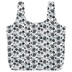 Roses pattern Full Print Recycle Bags (L) 