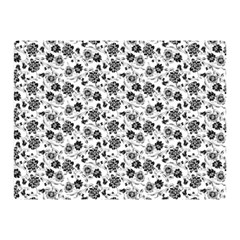 Roses pattern Double Sided Flano Blanket (Mini) 