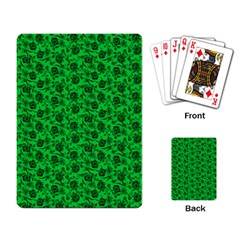 Roses pattern Playing Card