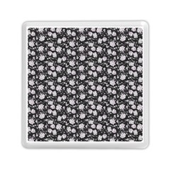 Roses Pattern Memory Card Reader (square)  by Valentinaart