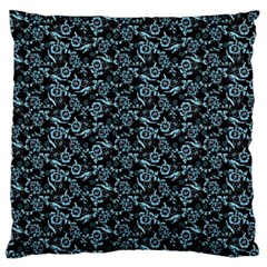 Roses pattern Large Flano Cushion Case (Two Sides)