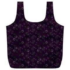 Roses pattern Full Print Recycle Bags (L) 