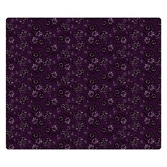 Roses pattern Double Sided Flano Blanket (Small) 