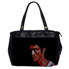 Bruce Lee Office Handbags by Valentinaart