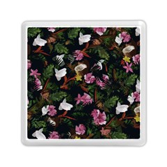 Tropical Pattern Memory Card Reader (square)  by Valentinaart