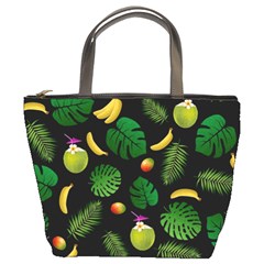 Tropical Pattern Bucket Bags by Valentinaart