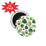 Tropical pattern 1.75  Magnets (10 pack)  Front