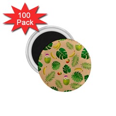 Tropical Pattern 1 75  Magnets (100 Pack)  by Valentinaart