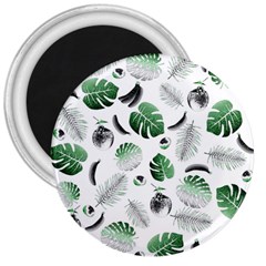 Tropical Pattern 3  Magnets