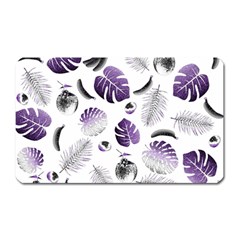 Tropical Pattern Magnet (rectangular) by Valentinaart