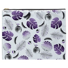 Tropical Pattern Cosmetic Bag (xxxl)  by Valentinaart
