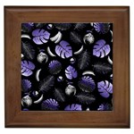 Tropical pattern Framed Tiles Front