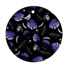 Tropical pattern Ornament (Round)