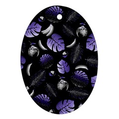 Tropical pattern Ornament (Oval)